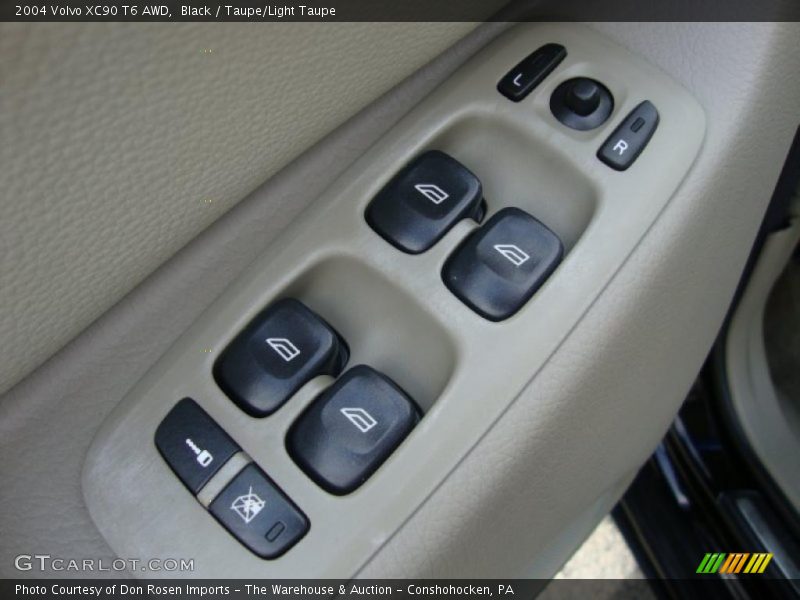 Black / Taupe/Light Taupe 2004 Volvo XC90 T6 AWD