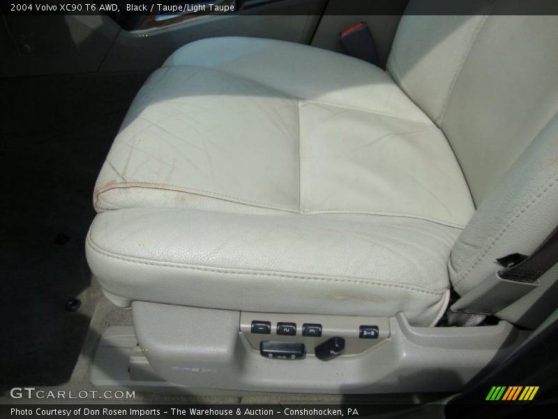 Black / Taupe/Light Taupe 2004 Volvo XC90 T6 AWD