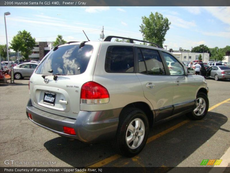 Pewter / Gray 2006 Hyundai Santa Fe GLS 4WD