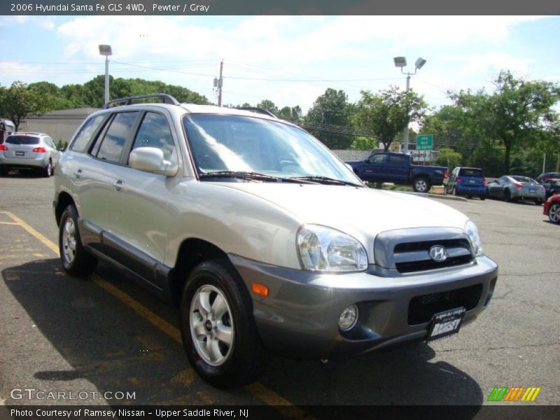 Pewter / Gray 2006 Hyundai Santa Fe GLS 4WD