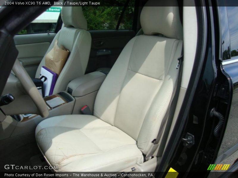 Black / Taupe/Light Taupe 2004 Volvo XC90 T6 AWD