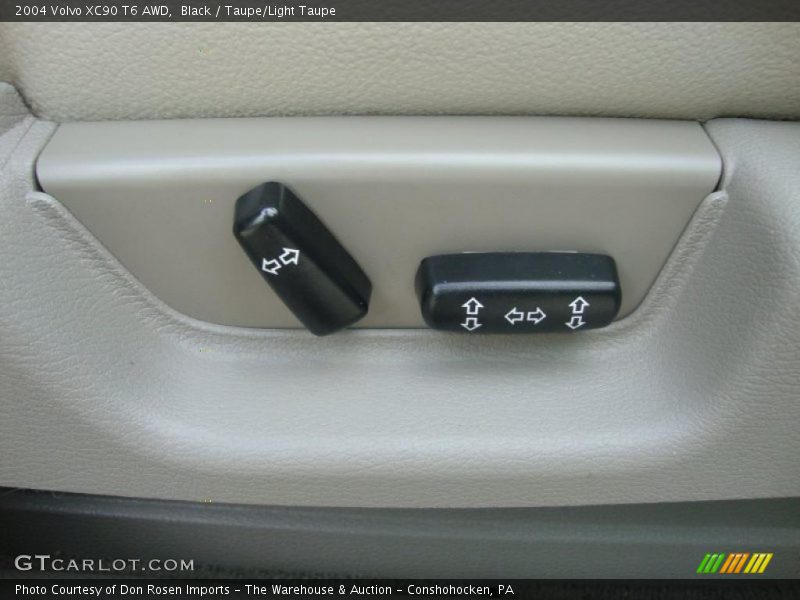 Black / Taupe/Light Taupe 2004 Volvo XC90 T6 AWD