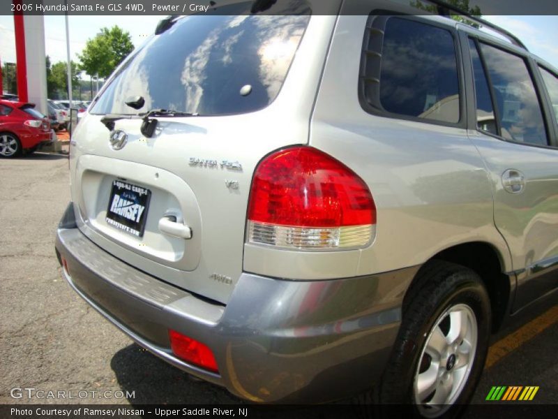 Pewter / Gray 2006 Hyundai Santa Fe GLS 4WD