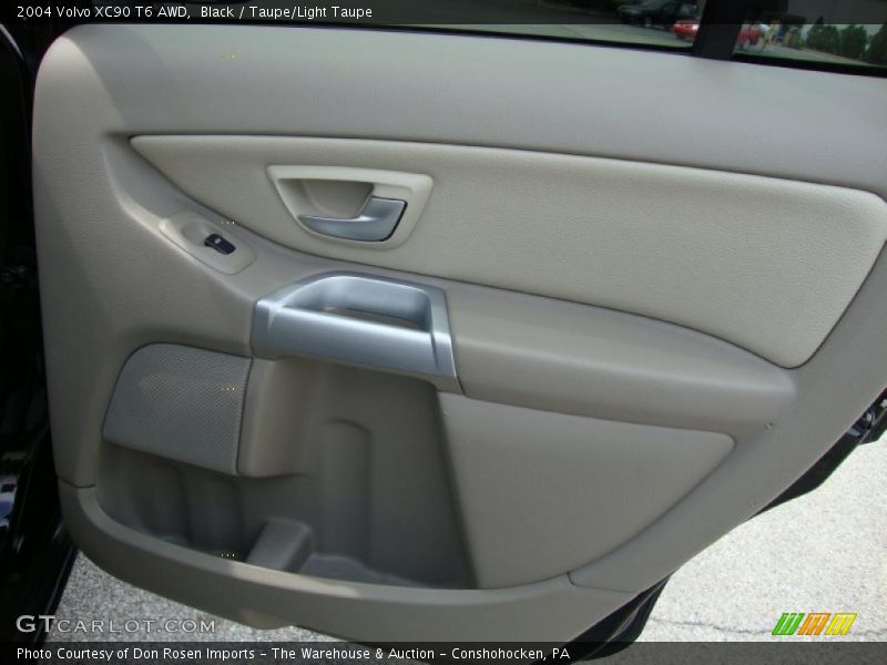 Black / Taupe/Light Taupe 2004 Volvo XC90 T6 AWD