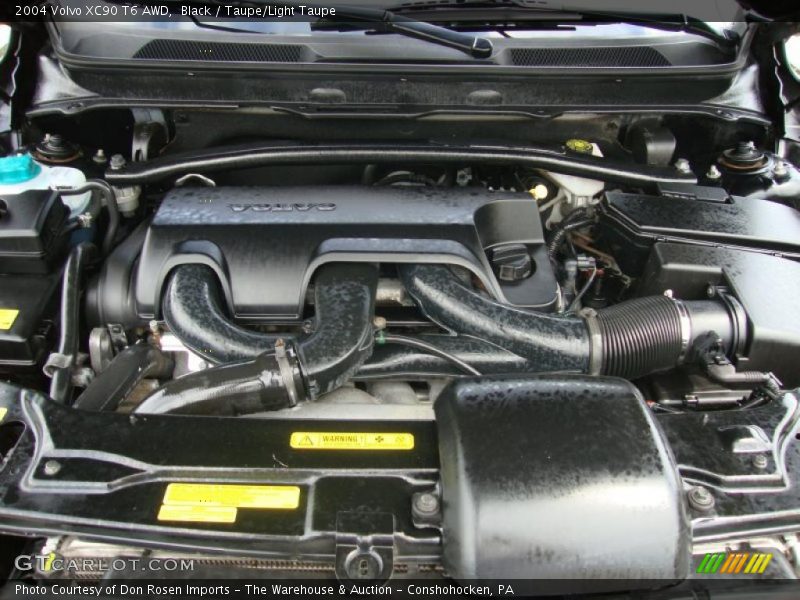 Black / Taupe/Light Taupe 2004 Volvo XC90 T6 AWD