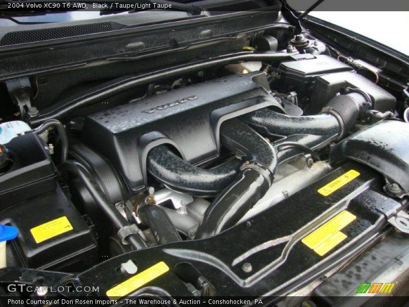 Black / Taupe/Light Taupe 2004 Volvo XC90 T6 AWD