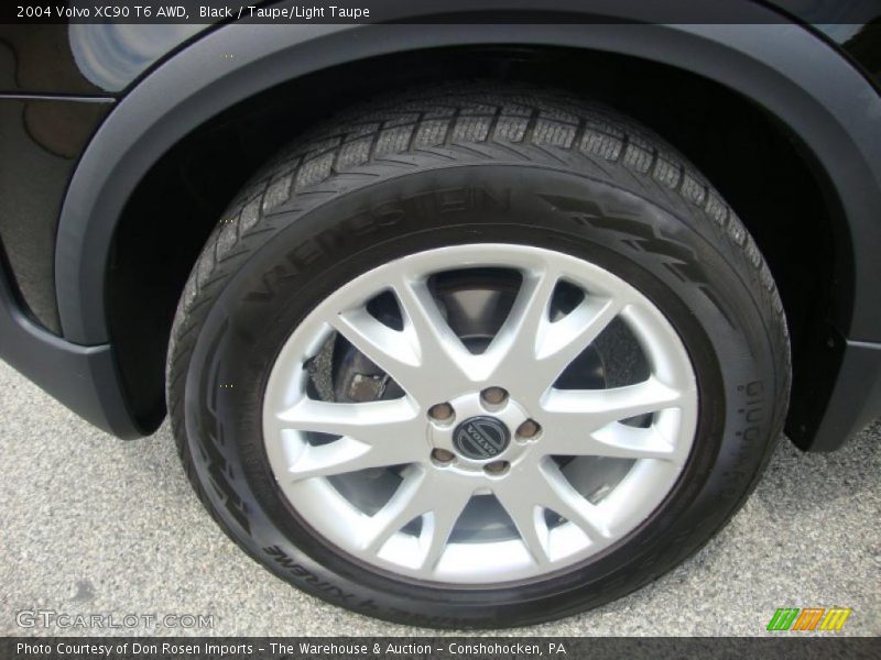 Black / Taupe/Light Taupe 2004 Volvo XC90 T6 AWD