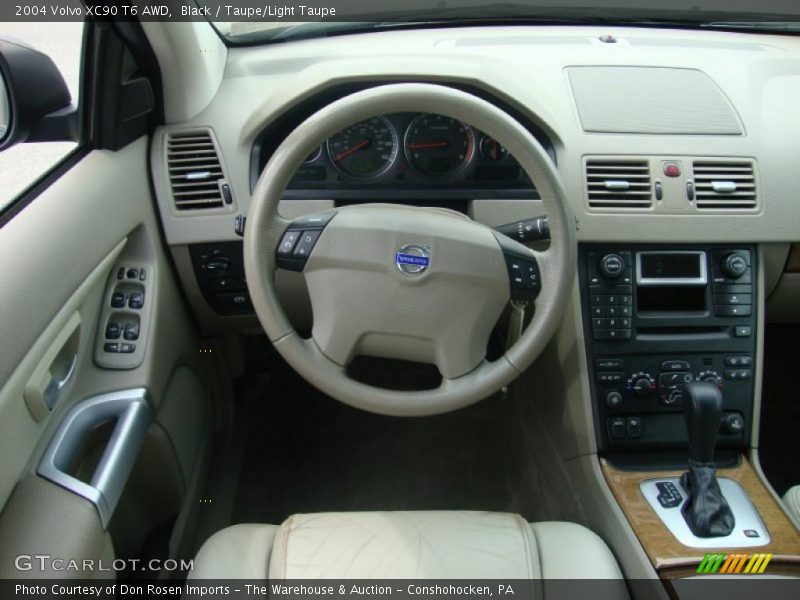 Black / Taupe/Light Taupe 2004 Volvo XC90 T6 AWD