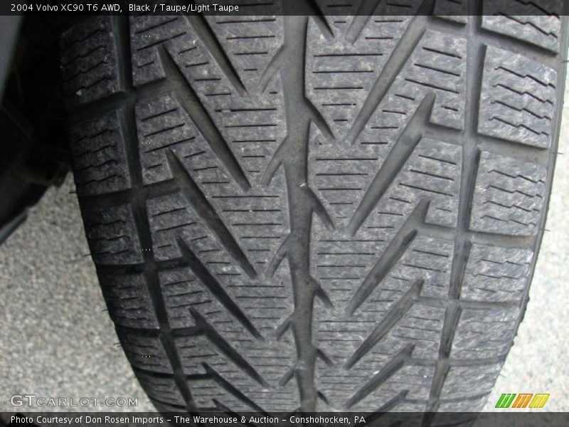Black / Taupe/Light Taupe 2004 Volvo XC90 T6 AWD