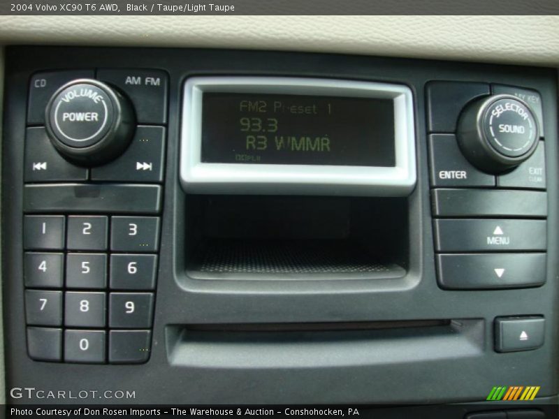Black / Taupe/Light Taupe 2004 Volvo XC90 T6 AWD