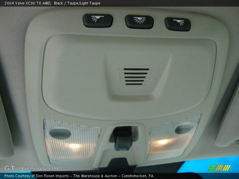 Black / Taupe/Light Taupe 2004 Volvo XC90 T6 AWD