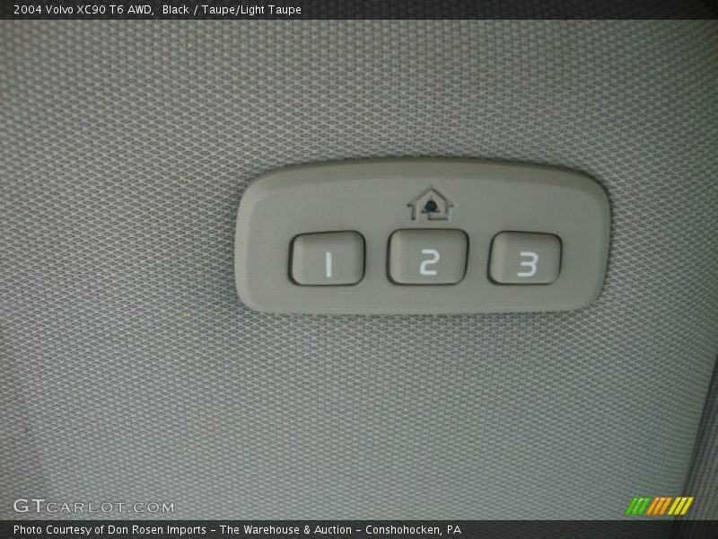 Black / Taupe/Light Taupe 2004 Volvo XC90 T6 AWD