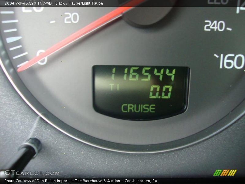 Black / Taupe/Light Taupe 2004 Volvo XC90 T6 AWD