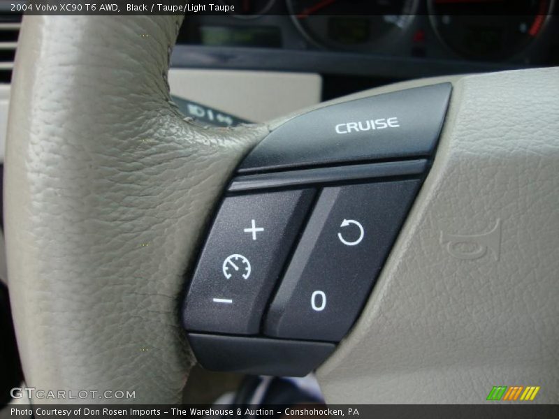 Black / Taupe/Light Taupe 2004 Volvo XC90 T6 AWD