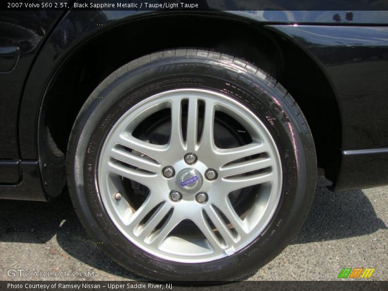 Black Sapphire Metallic / Taupe/Light Taupe 2007 Volvo S60 2.5T
