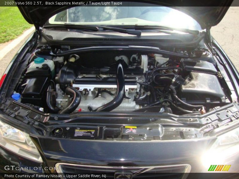 Black Sapphire Metallic / Taupe/Light Taupe 2007 Volvo S60 2.5T