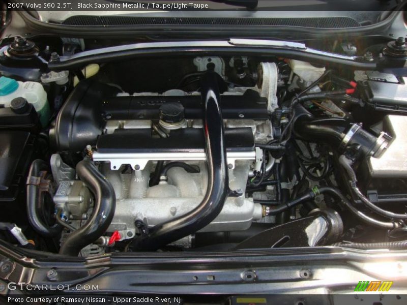 Black Sapphire Metallic / Taupe/Light Taupe 2007 Volvo S60 2.5T