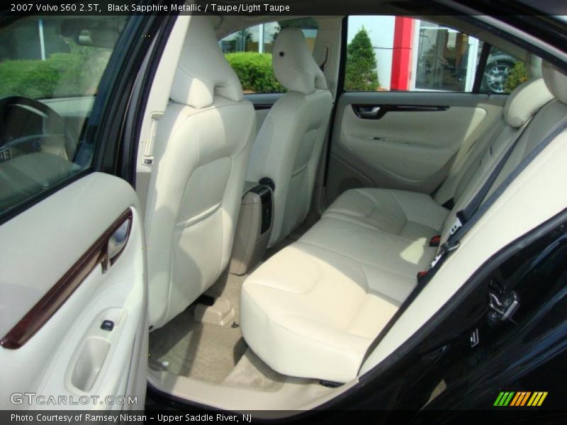 Black Sapphire Metallic / Taupe/Light Taupe 2007 Volvo S60 2.5T