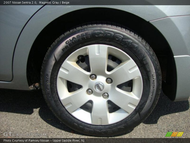 Magnetic Gray / Beige 2007 Nissan Sentra 2.0