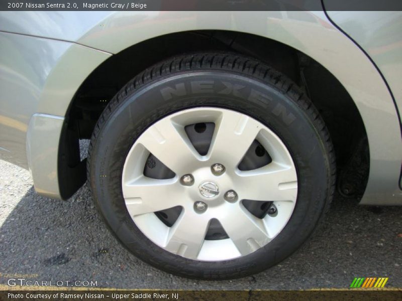 Magnetic Gray / Beige 2007 Nissan Sentra 2.0