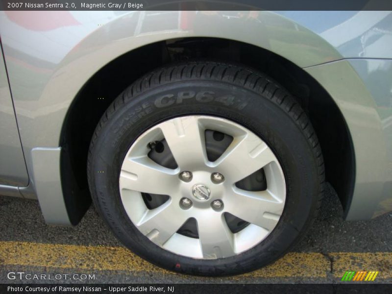 Magnetic Gray / Beige 2007 Nissan Sentra 2.0