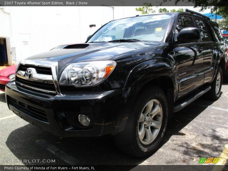 Black / Stone 2007 Toyota 4Runner Sport Edition