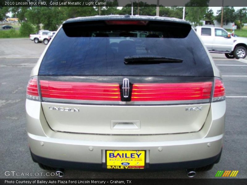 Gold Leaf Metallic / Light Camel 2010 Lincoln MKX FWD