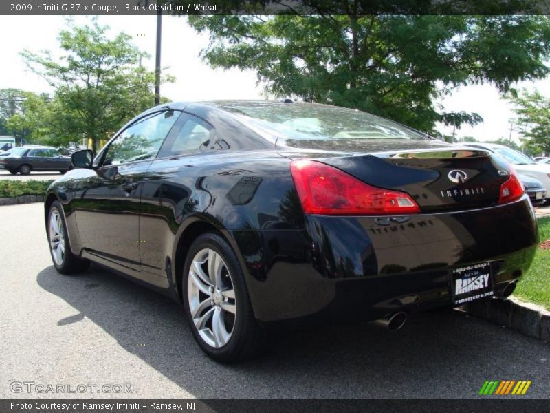 Black Obsidian / Wheat 2009 Infiniti G 37 x Coupe