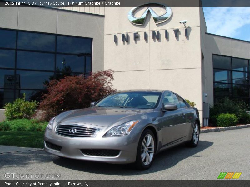Platinum Graphite / Graphite 2009 Infiniti G 37 Journey Coupe