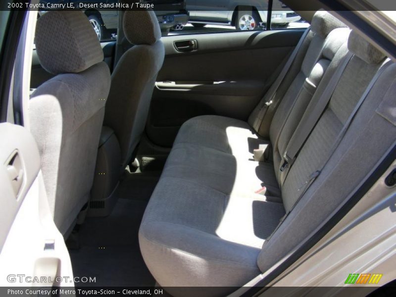 Desert Sand Mica / Taupe 2002 Toyota Camry LE