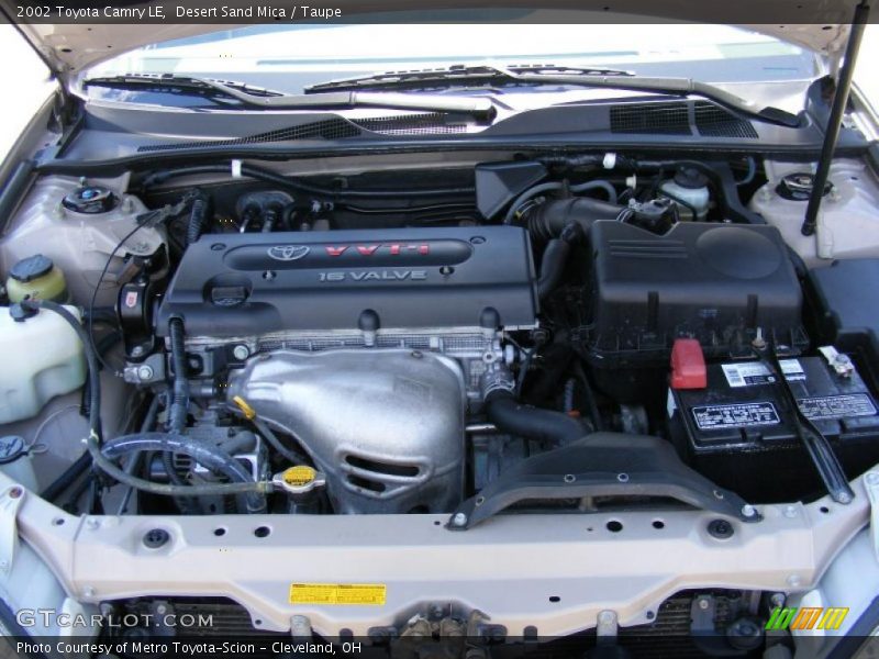 Desert Sand Mica / Taupe 2002 Toyota Camry LE