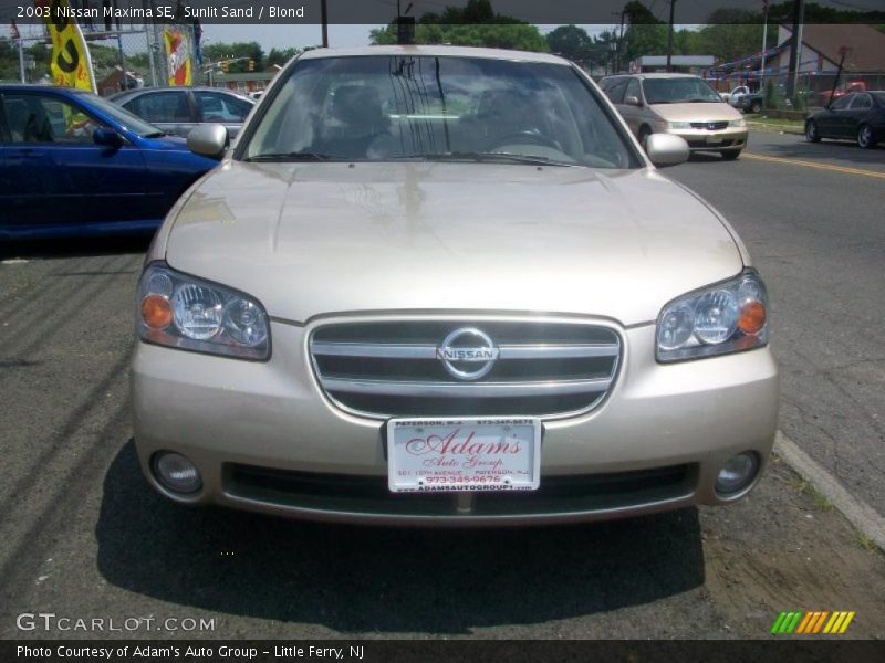 Sunlit Sand / Blond 2003 Nissan Maxima SE