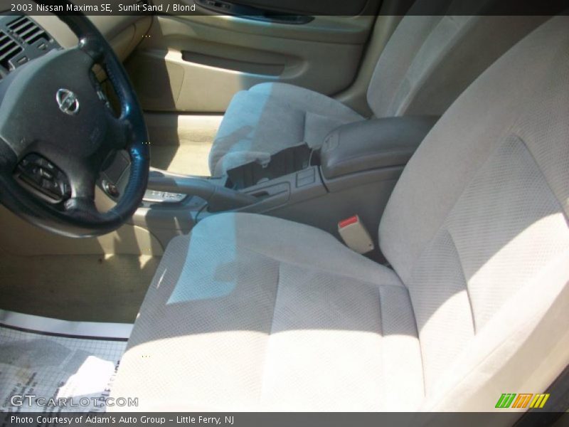 Sunlit Sand / Blond 2003 Nissan Maxima SE