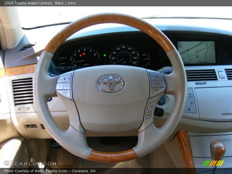 Black / Ivory 2006 Toyota Avalon Limited