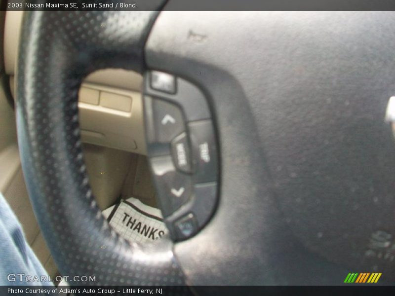 Sunlit Sand / Blond 2003 Nissan Maxima SE