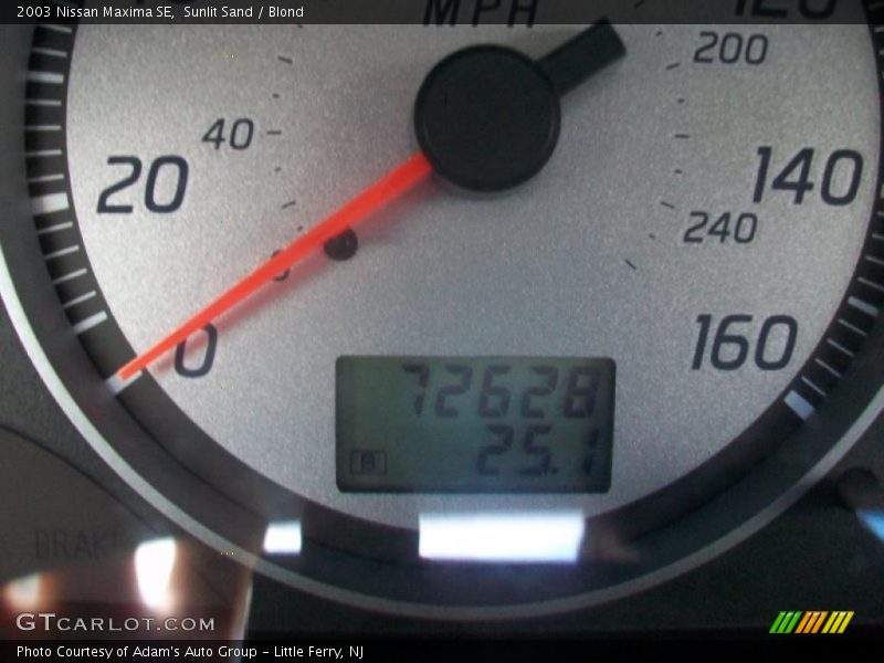 Sunlit Sand / Blond 2003 Nissan Maxima SE