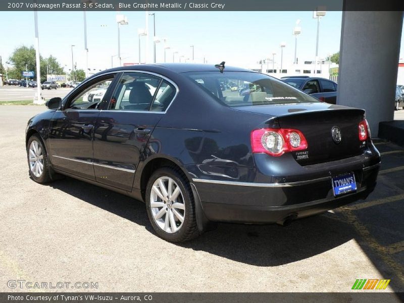 Blue Graphite Metallic / Classic Grey 2007 Volkswagen Passat 3.6 Sedan