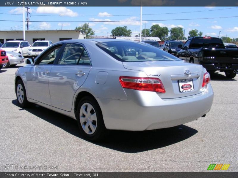 Titanium Metallic / Ash 2007 Toyota Camry LE