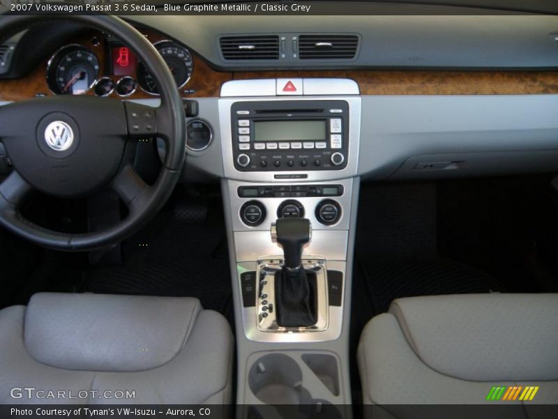 Blue Graphite Metallic / Classic Grey 2007 Volkswagen Passat 3.6 Sedan