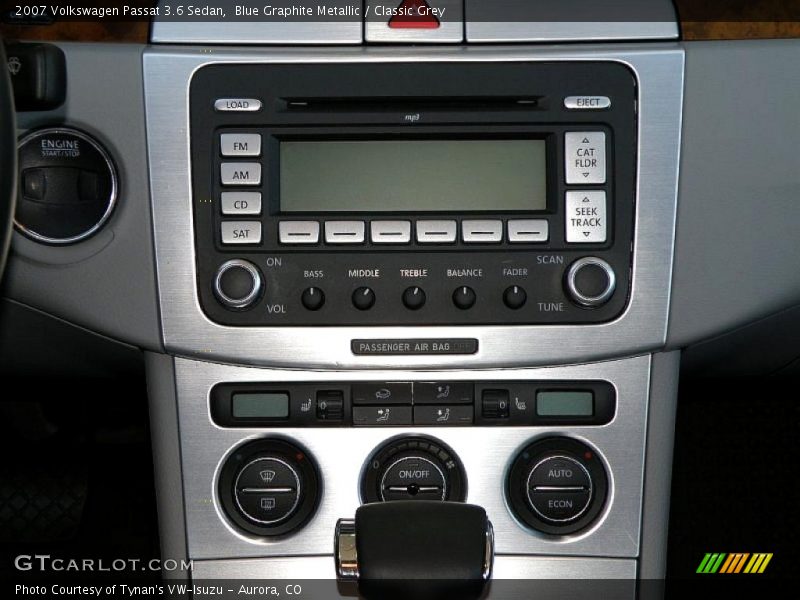 Blue Graphite Metallic / Classic Grey 2007 Volkswagen Passat 3.6 Sedan