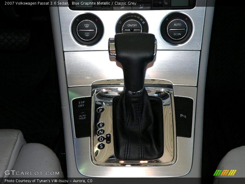 Blue Graphite Metallic / Classic Grey 2007 Volkswagen Passat 3.6 Sedan