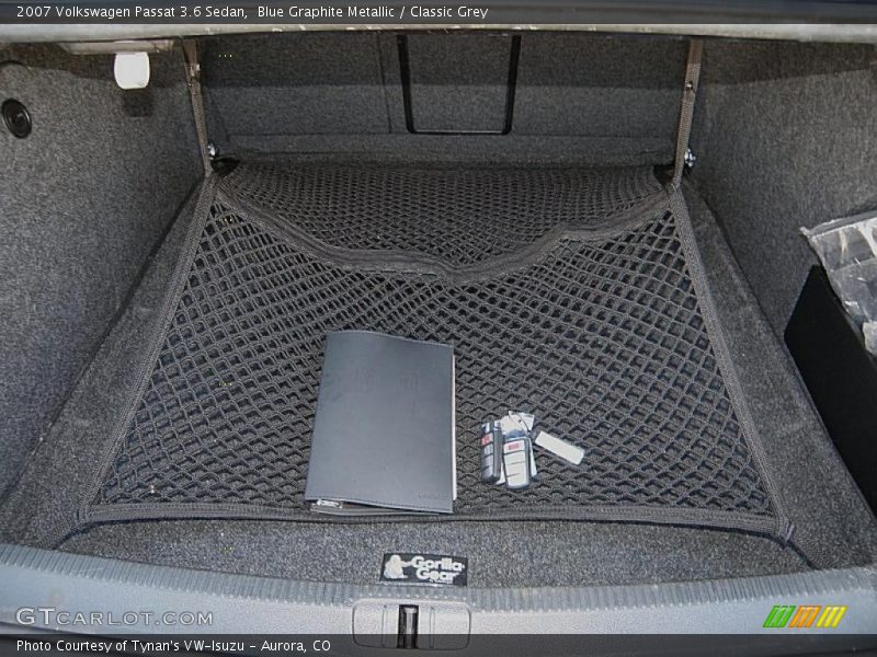 Blue Graphite Metallic / Classic Grey 2007 Volkswagen Passat 3.6 Sedan