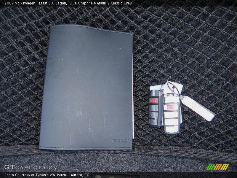 Blue Graphite Metallic / Classic Grey 2007 Volkswagen Passat 3.6 Sedan
