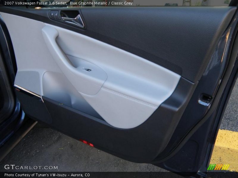 Blue Graphite Metallic / Classic Grey 2007 Volkswagen Passat 3.6 Sedan