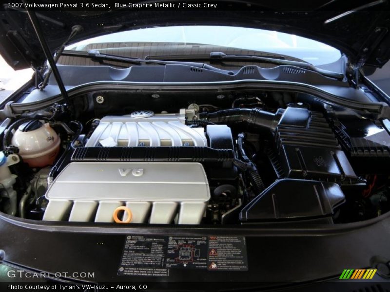 Blue Graphite Metallic / Classic Grey 2007 Volkswagen Passat 3.6 Sedan