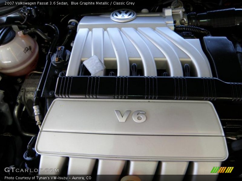 Blue Graphite Metallic / Classic Grey 2007 Volkswagen Passat 3.6 Sedan