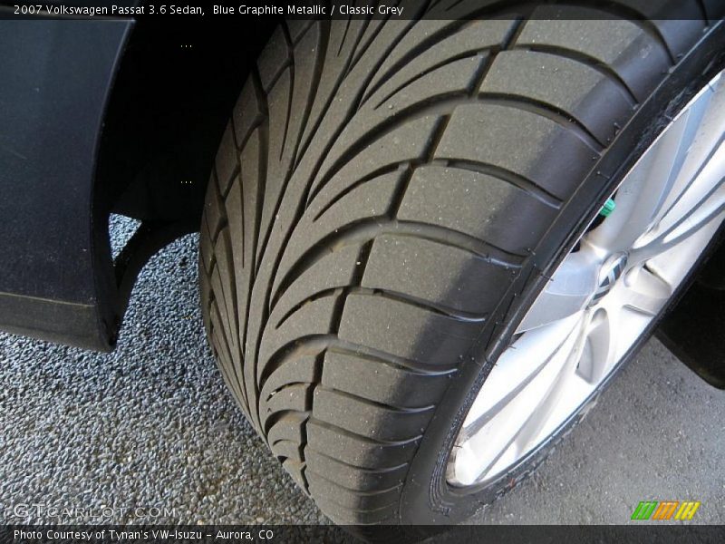 Blue Graphite Metallic / Classic Grey 2007 Volkswagen Passat 3.6 Sedan