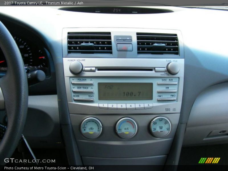 Titanium Metallic / Ash 2007 Toyota Camry LE