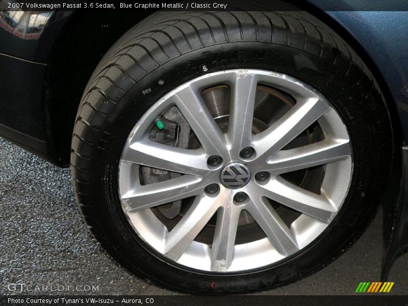 Blue Graphite Metallic / Classic Grey 2007 Volkswagen Passat 3.6 Sedan