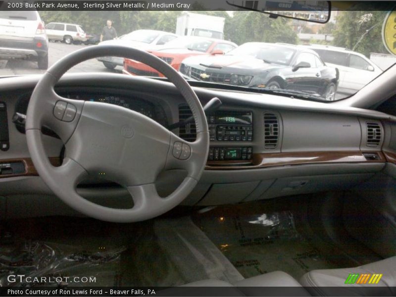 Sterling Silver Metallic / Medium Gray 2003 Buick Park Avenue